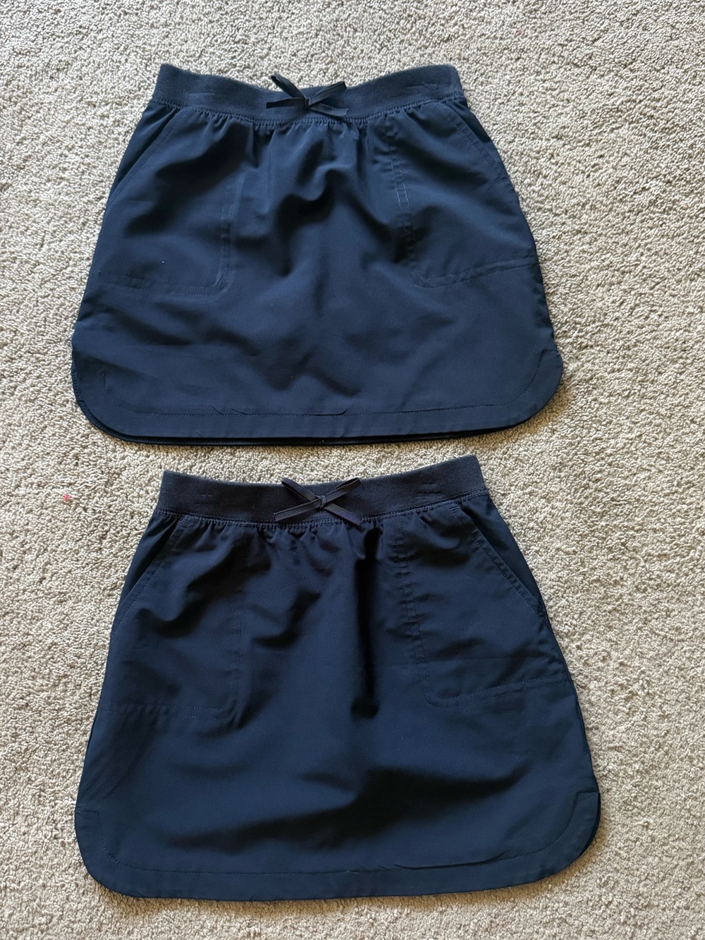 Nautica School Uniform Navy Skort x2